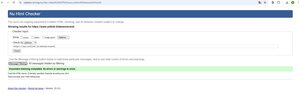 validazione HTML pagina Eventi